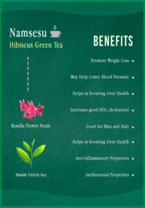 Benefits of Hibiscus Green Tea