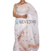 White Mekhela Chador